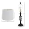 Hastings Home Table Lamps Set of 2, Spiral Cage Design (2 LED Bulbs included) by Hastings Home 135294CLM - alternate 3